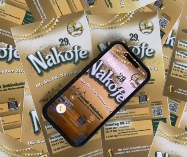 Schlotheim 29. NAKOFE 06. bis 08. November 2026