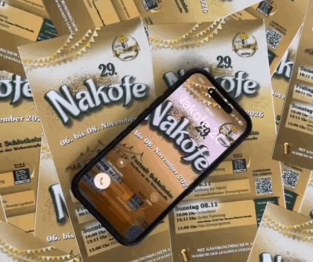 Schlotheim 29. NAKOFE 06. bis 08. November 2026